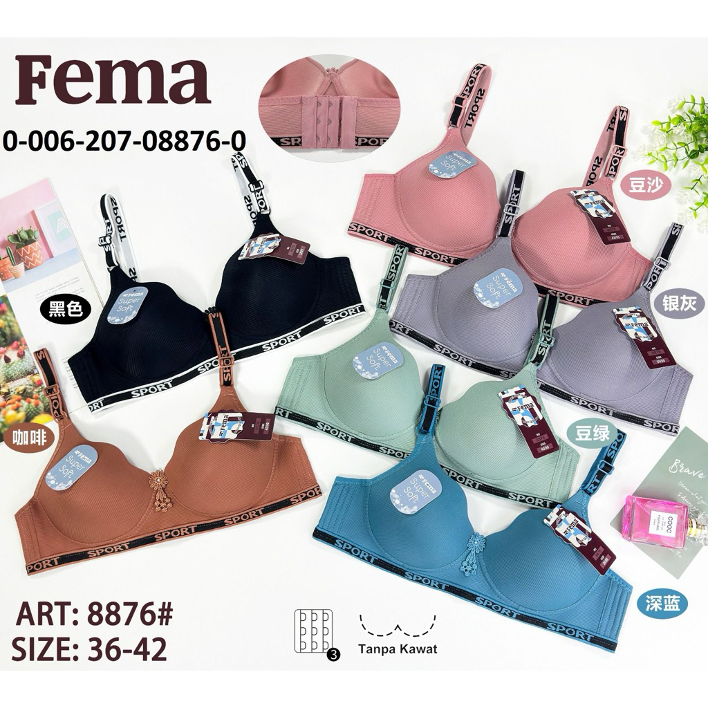 2PCS 2pcs BH FEMA SPORT CUP B KAIT 3 BH FEMA CUP B KAKT 3 NON KAWAT