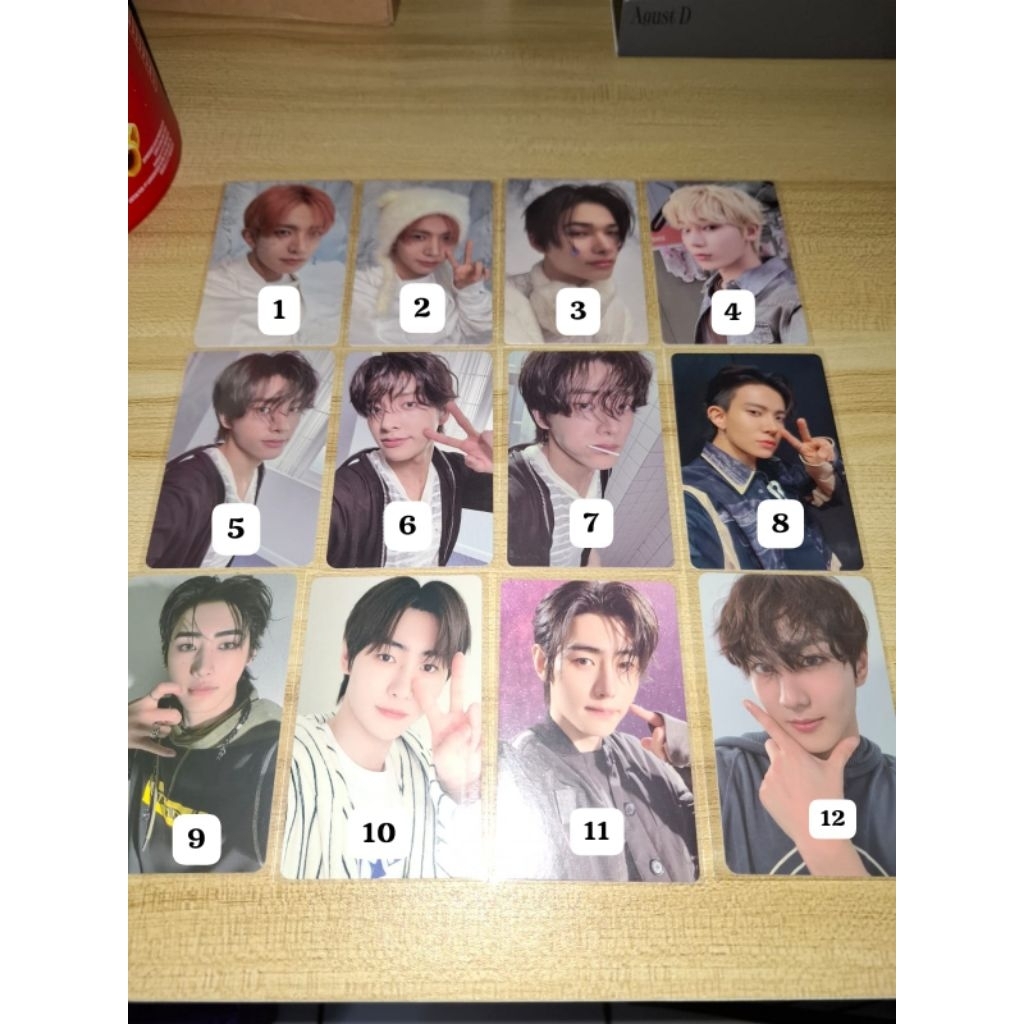 

photocard enhypen jungwon heeseung jay jake sunghoon sunoo ni-ki