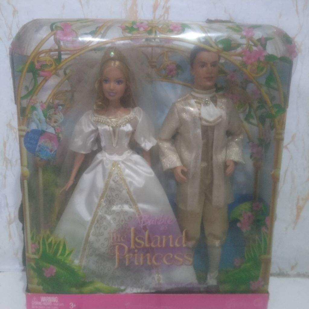 Barbie The island Princess Rosella & Prince Antonio Royal Wedding Set