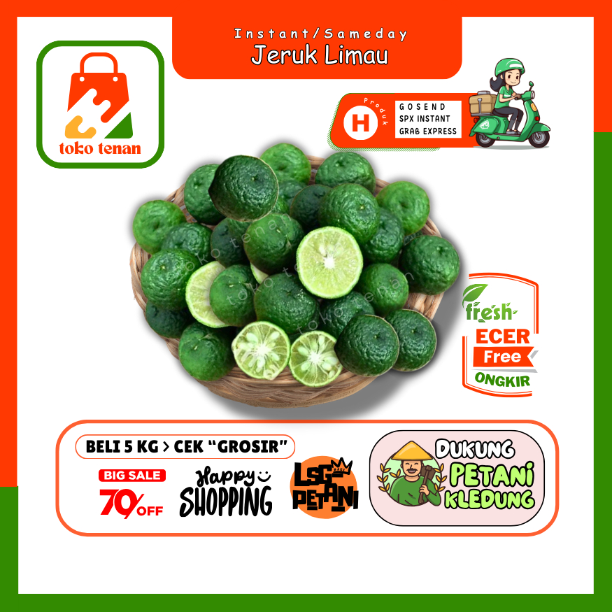 

Tokotenan // Jeruk Limau -- Sayur Gunung Ecer (H)