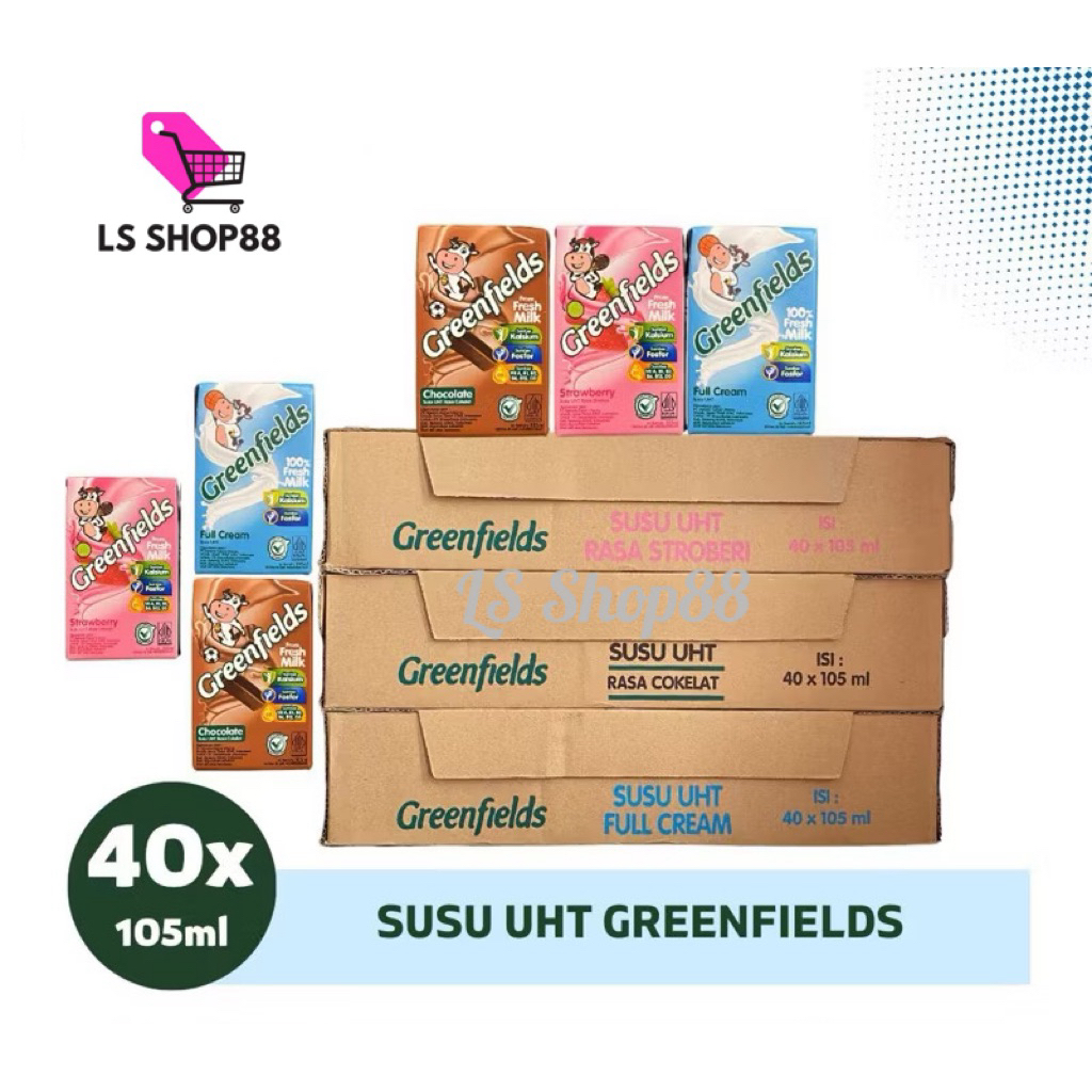 

Susu UHT Greenfields 105 ml Dus / Karton isi 40pcs