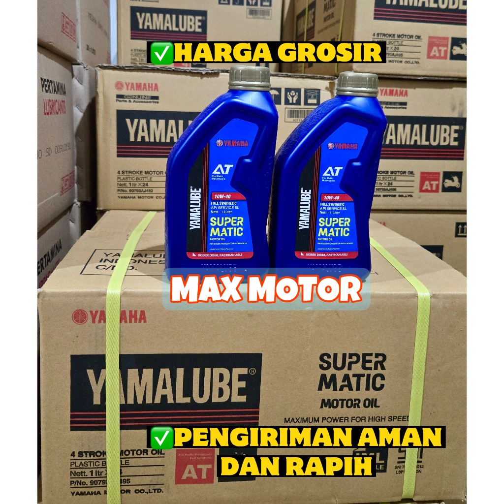 OLI YAMALUBE SUPER MATIC 1L 1 DUS = 24 BOTOL