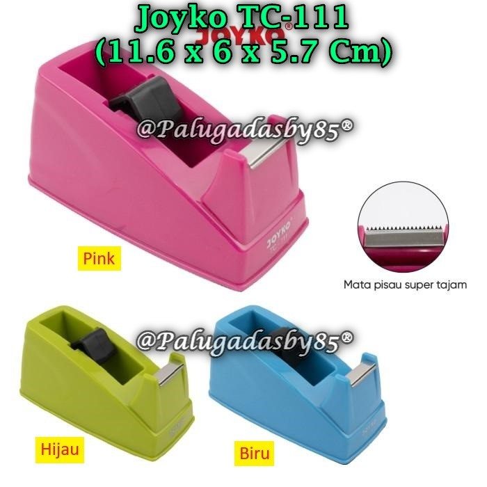 

(1 Biji) Tape Cutter JOYKO TC-111 Tape Dispenser Pemotong Pita Perekat Joyko TC-111 (1 Biji)