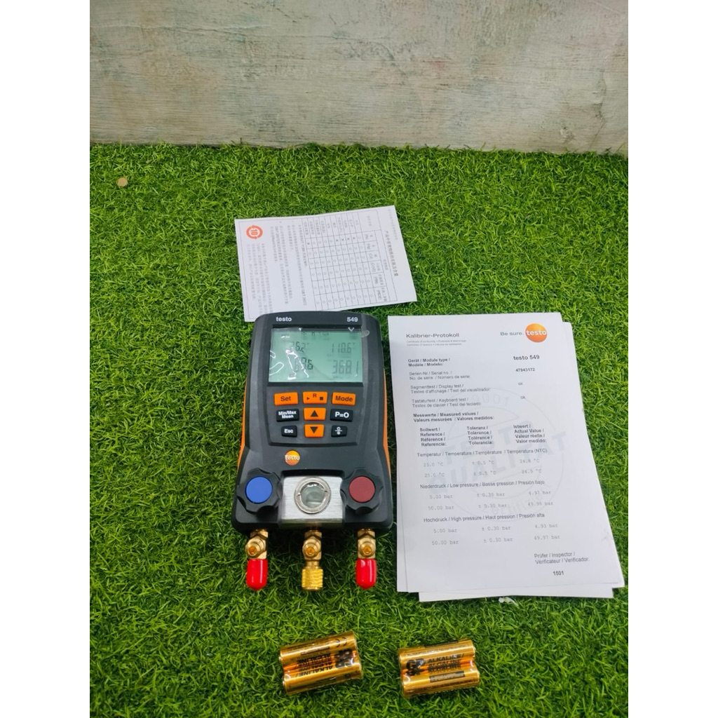 Refrigerantion Digital Manifold Gauge Meter Testo 549