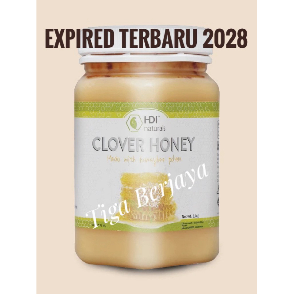 

MADU CLOVER HONEY HDl 1 KG ORIGINAL EXP TERBARU 2028