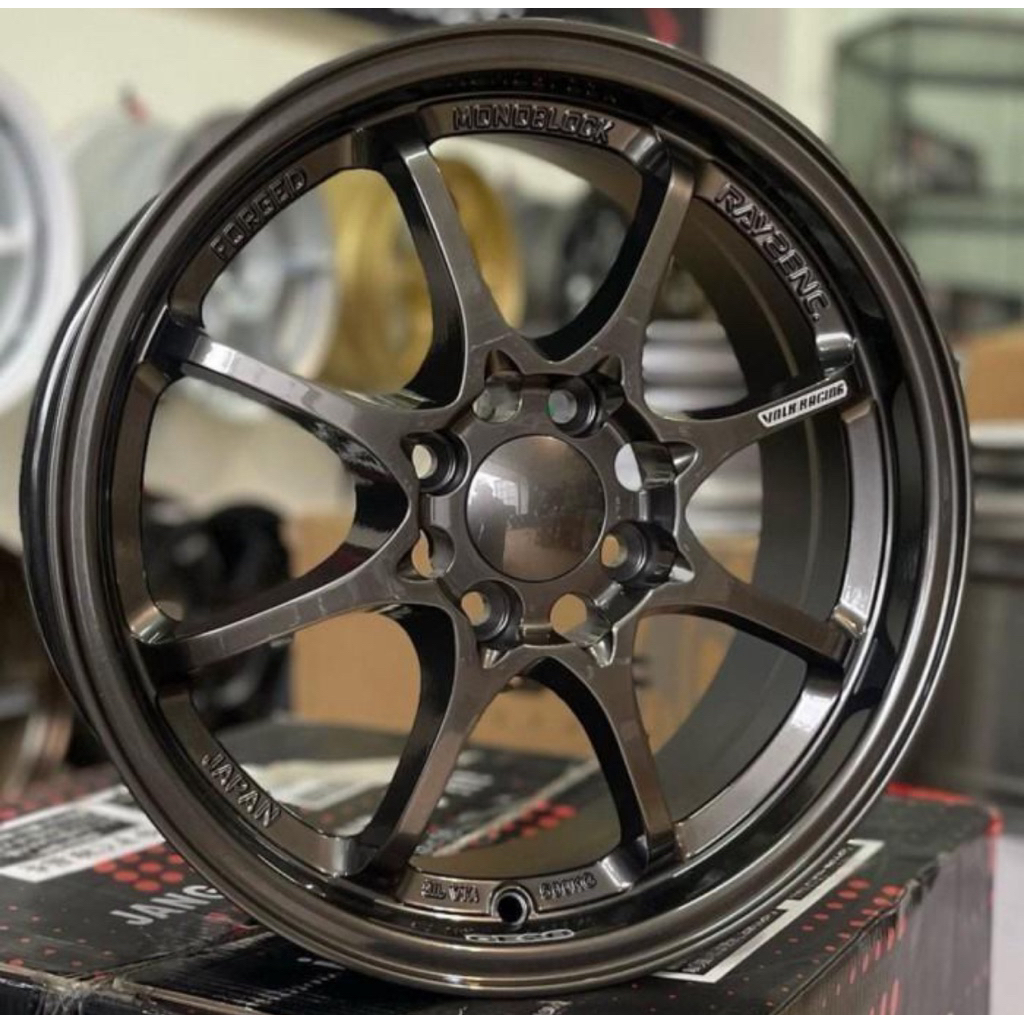 velg ring 15 lebar 6,5 VOLKRAYS CE28 ET 40-44 velg r15 brio mobilioo