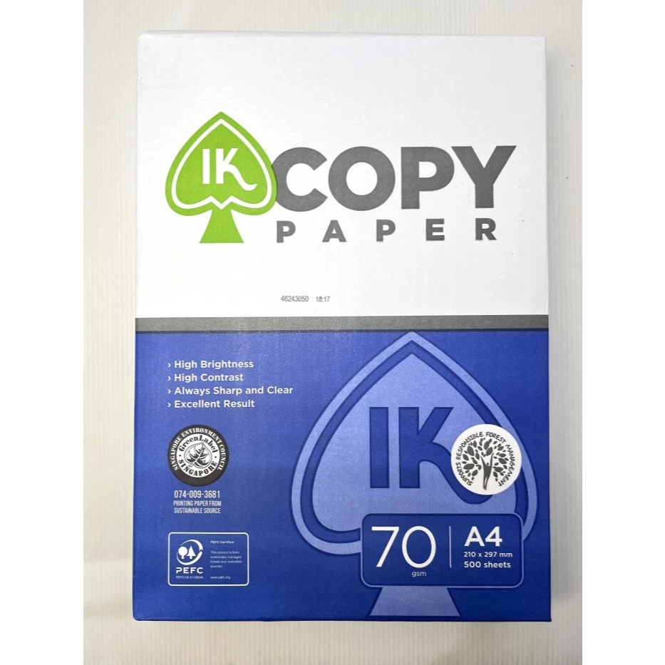 

Kertas HVS IK Copy A4 - 70 GSM