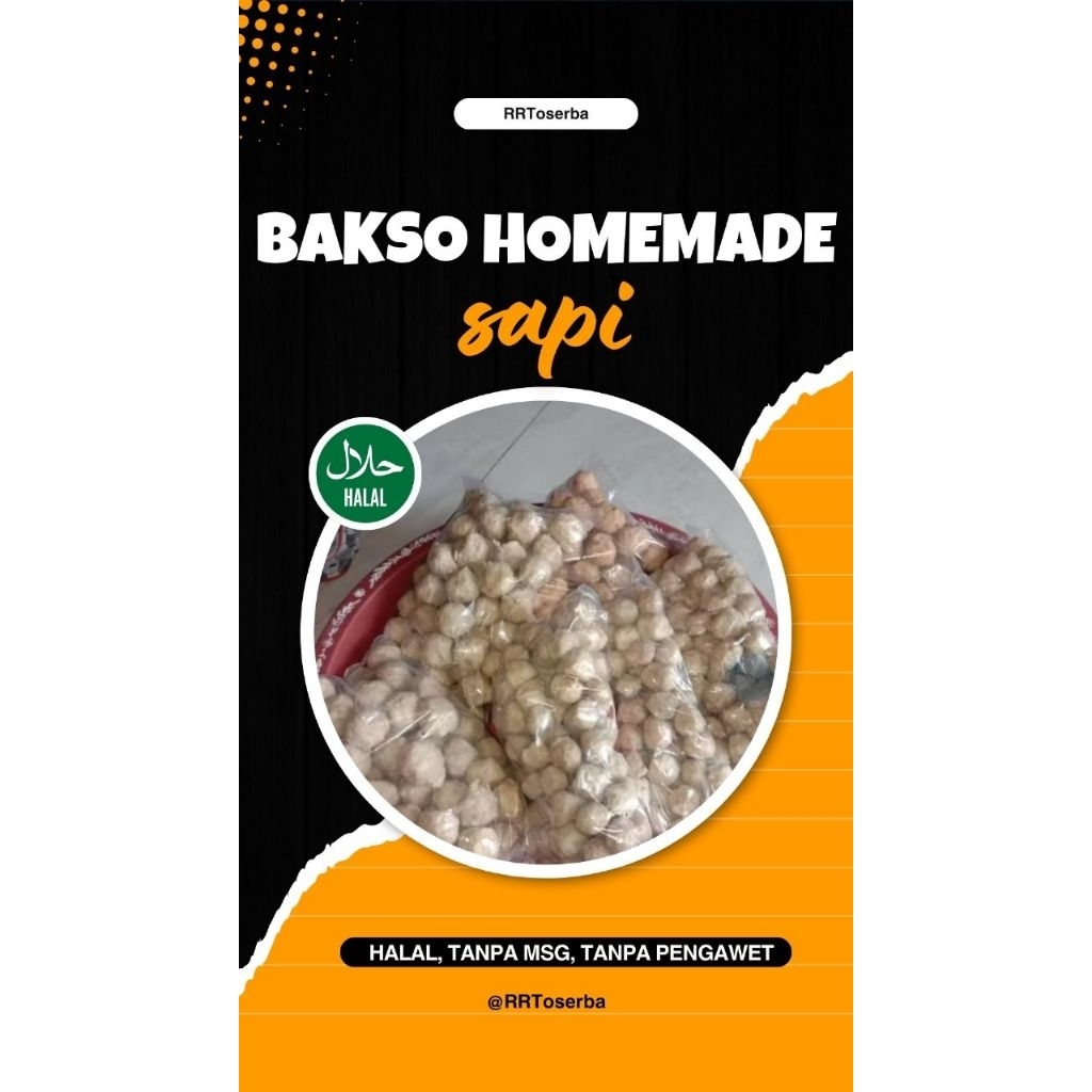 

bakso sapi homemade