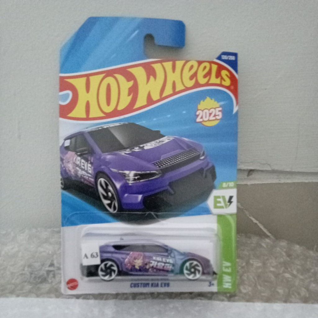 custom kia ev6 hotwheels ungu