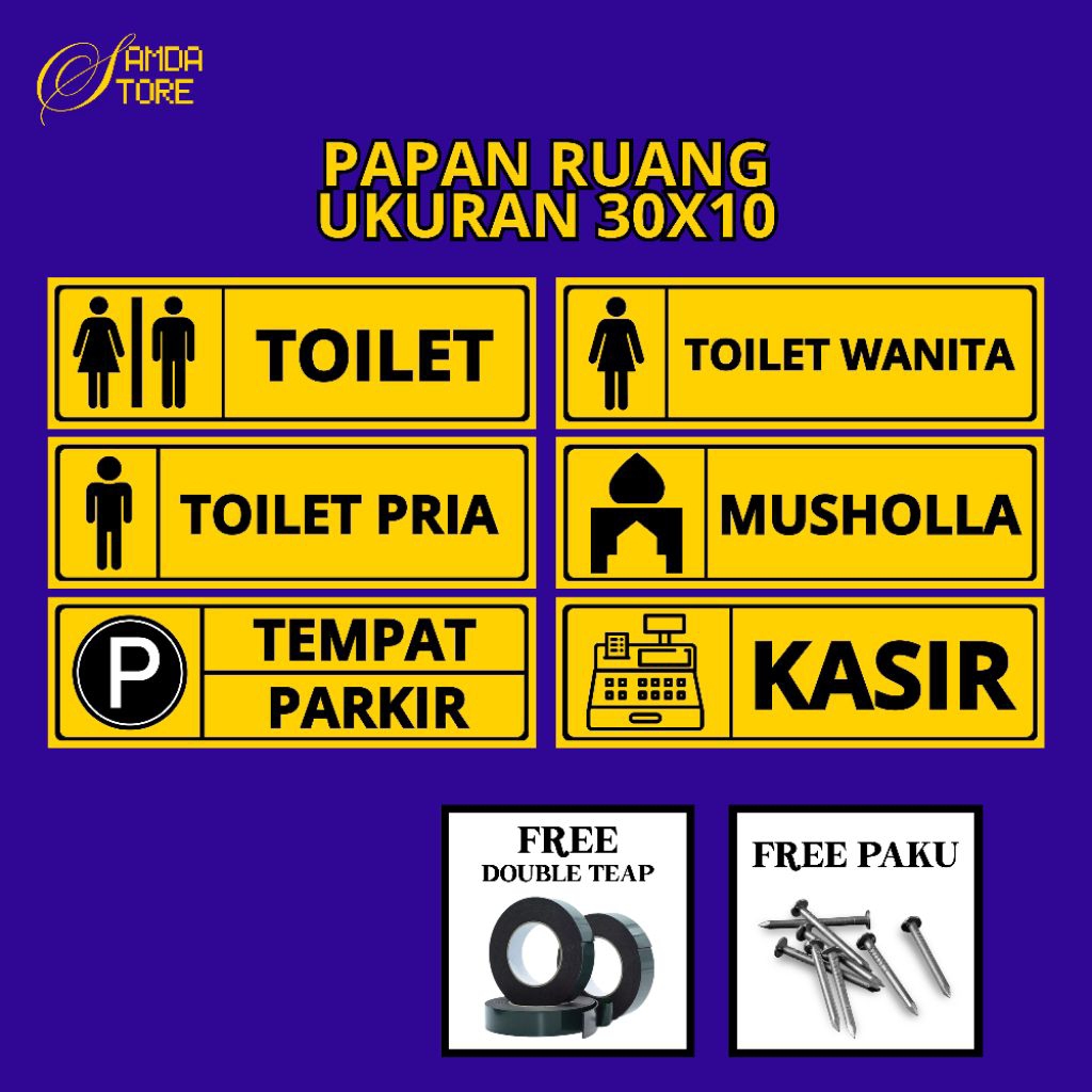 

PAPAN RUANG BERGARANSI!!