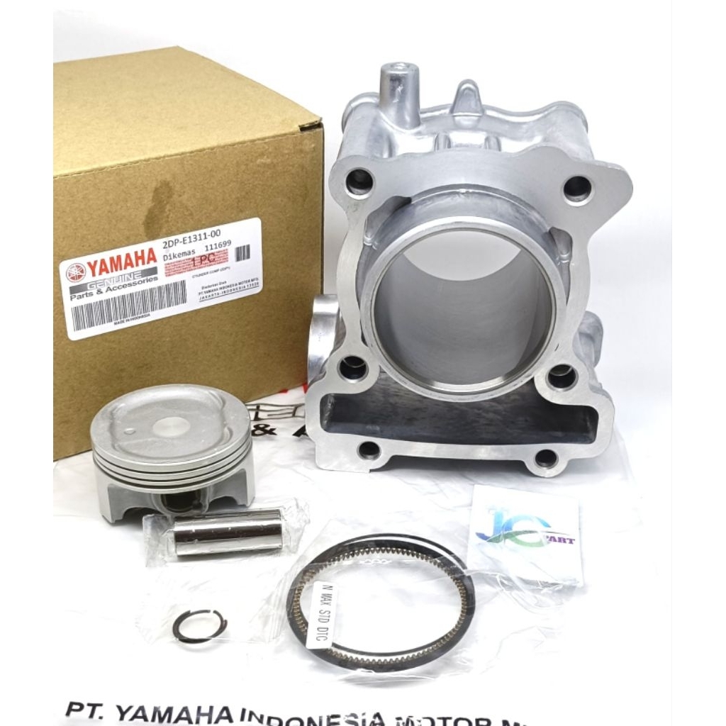 BLOK SEHER 2DP SET KOMPLIT UNTUK MOTOR YAMAHA NMAX, LEXI, AEROX 125/155