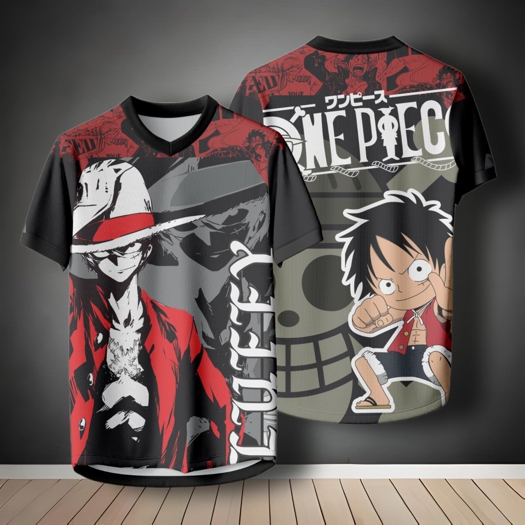 Jersey Baju One Piece Luffy Keren