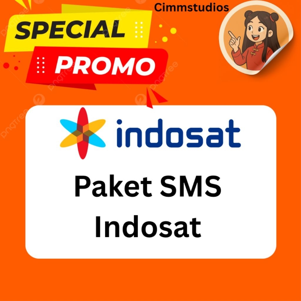 Paket SMS IM3 Indosat bebas kirim | Cimmstudios