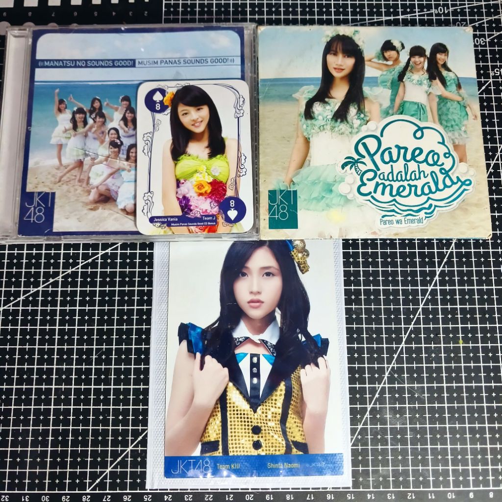 MANATSU NO SOUNDS GOOD THEATER VERSION photopack shinta naomi jessica vania card photo gen 1 first g