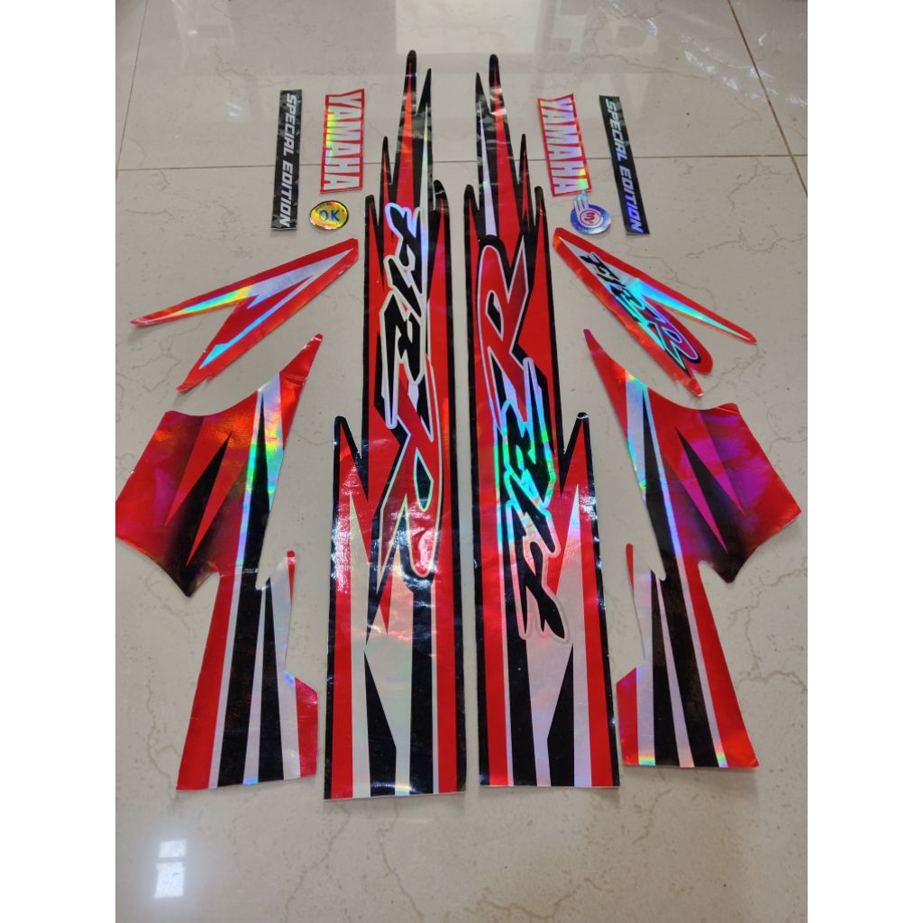 Striping Fiz r merah hitam HOLOGRAM SE Spesial Edition