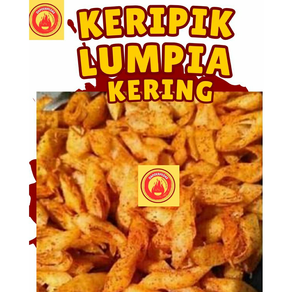 

KERIPIK KULIT LUMPIA KERING BALADO PEDAS BUMBU DAUN JERUK/ LUMRING 1 KG/ LUMPIA KERING UDANG/ LUMPIA LERING MURAH VIRAL