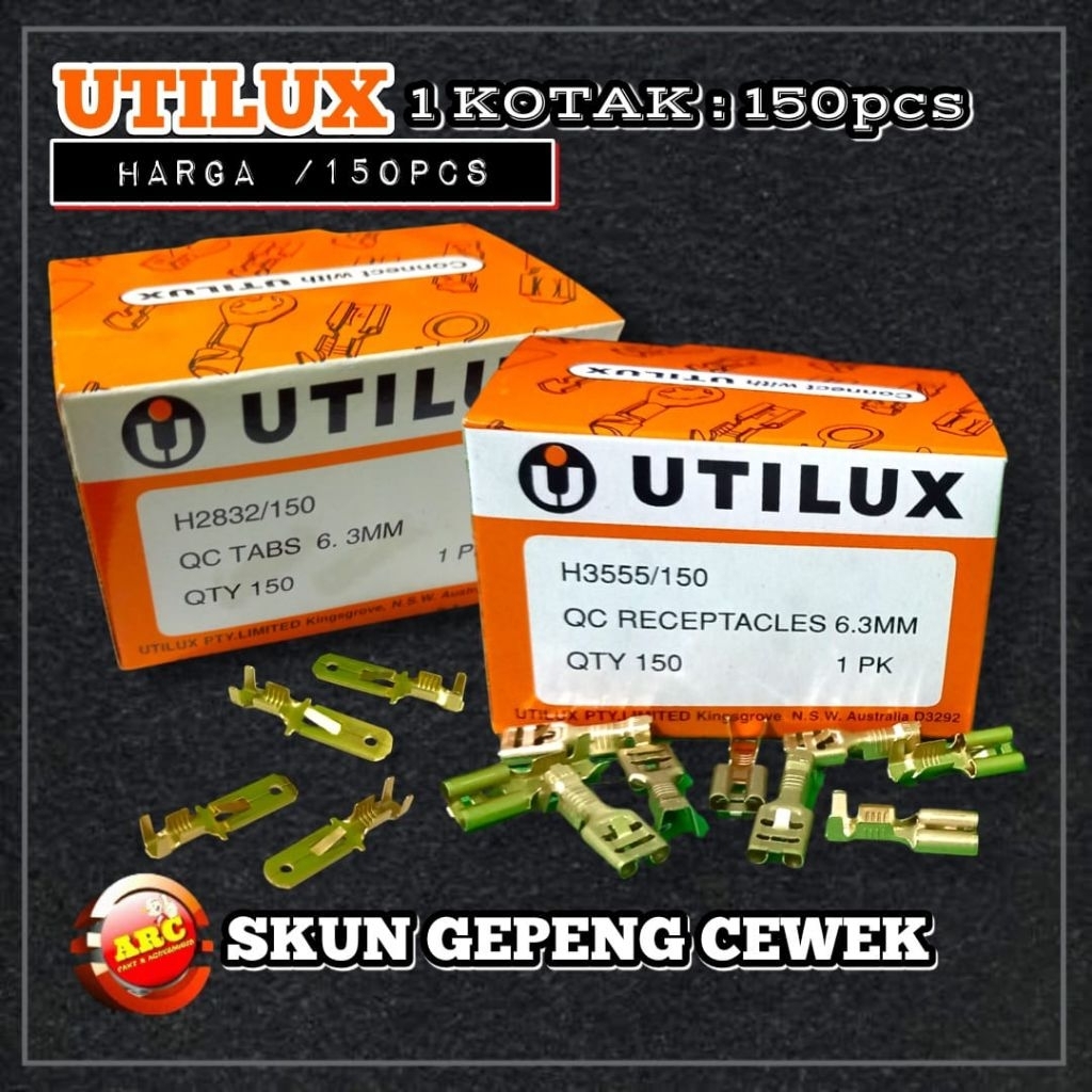 Skun terminal gepeng Utilux cewek cowok