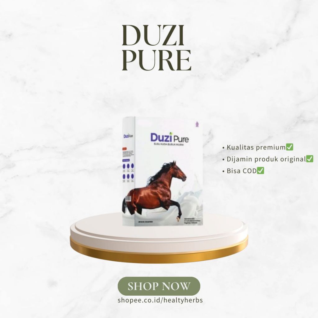 

1 Box Duzi Pure Susu Kuda Murni 100% Original Atasi Masalah Pensendian Tulang