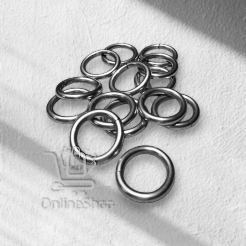 RING  SEGEL / RING HOOK STAINLESSTEL /TEBAL 5MM