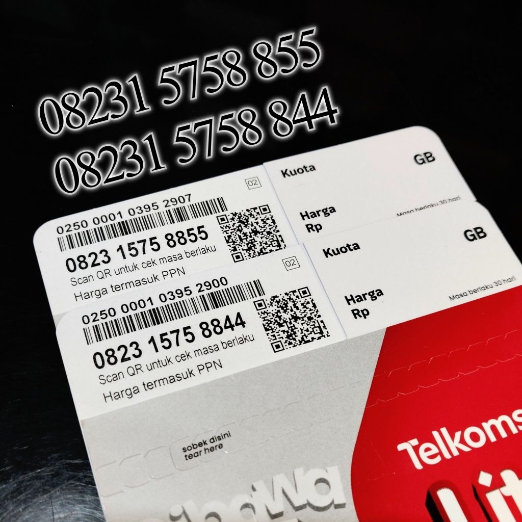 Nomor cantik Telkomsel couple 5758