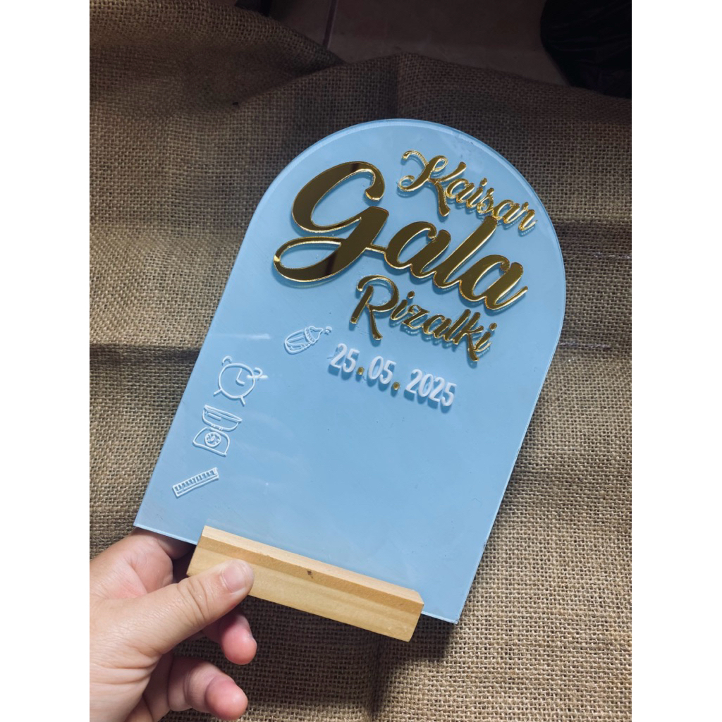 PAPAN NAMA BAYI/NAMA BAYI HOSPITAL/AKRILIK NAMA BAYI/LAEATERBOARD HOSPITAL