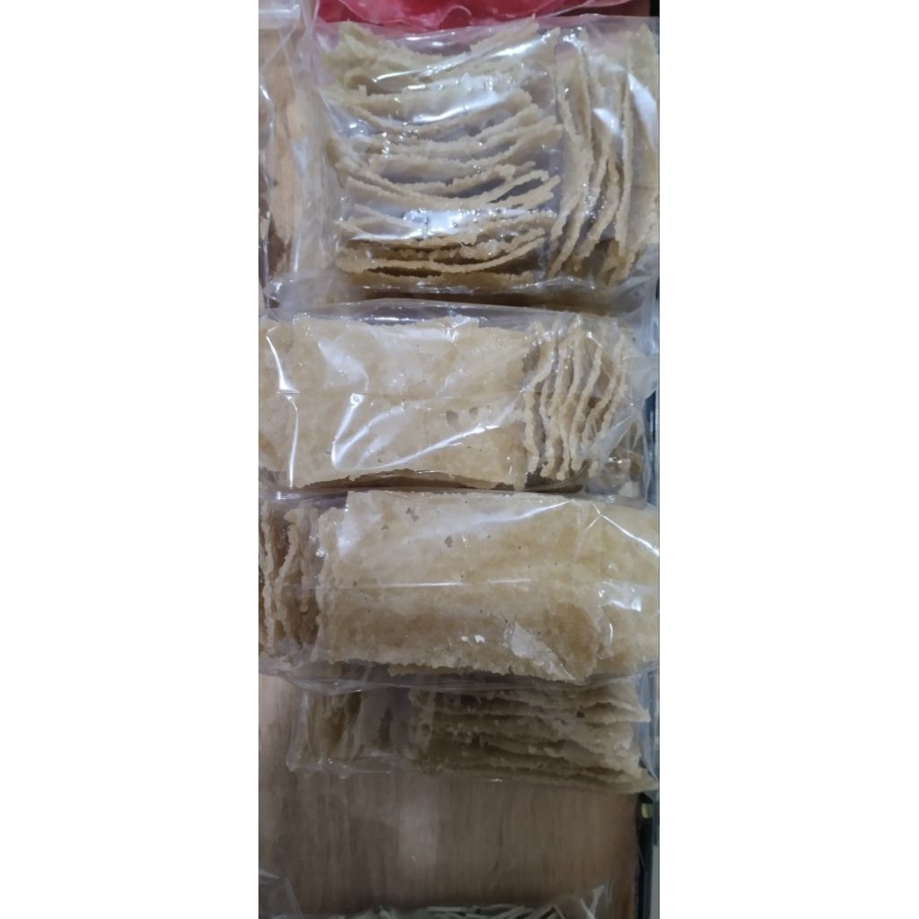 

Kerupuk gendar / puli / karak