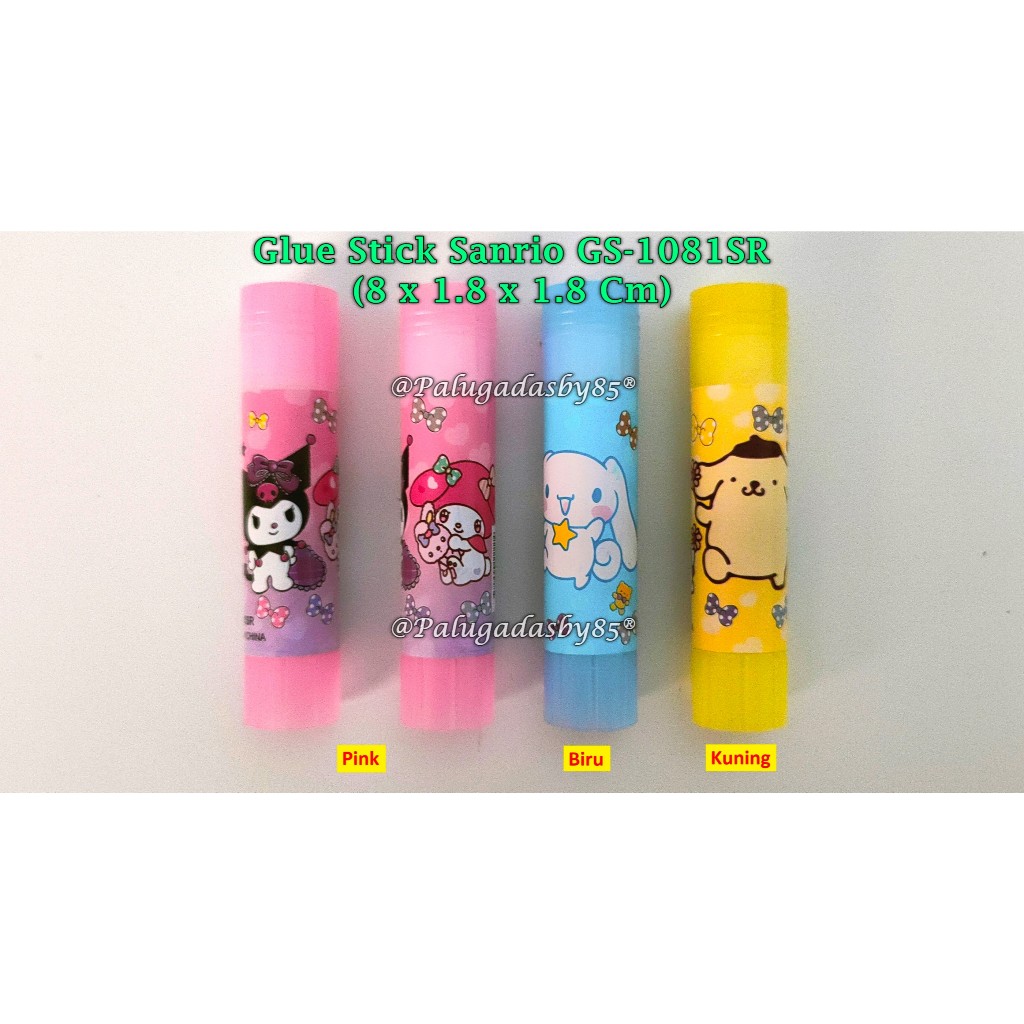 

(1 Biji) Glue Stick San Rio GS-1081SR 10 Gr / Lem Kertas Batang GS-1081SR San Rio / Glue Stick GXIMP