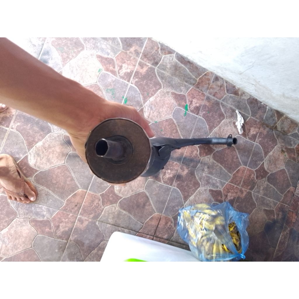 knalpot satria hiu lscm standar bobok