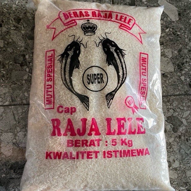 

Beras 5kg Raja Lele | Beras putih kualitas bagus | Beras Asli
