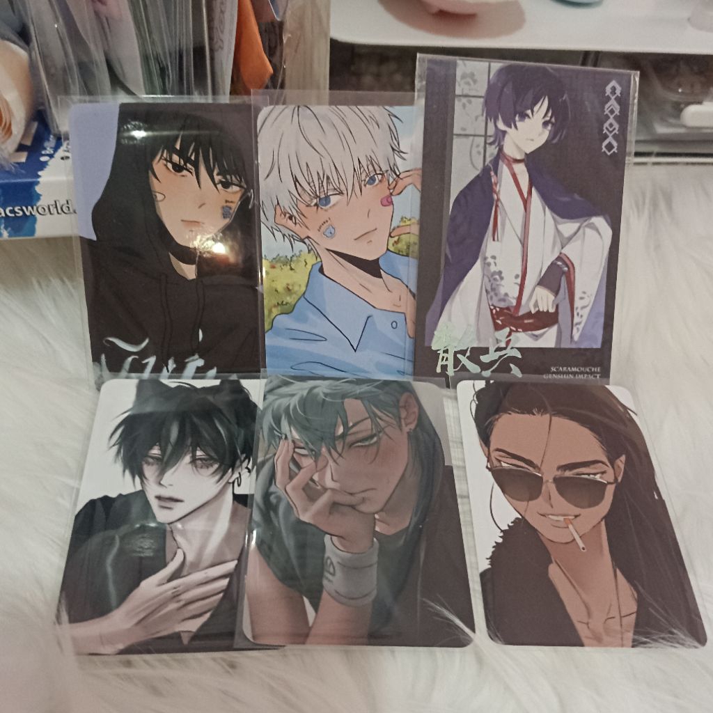 ' (READ DESK) photocard alnst till bf hyuna, wanderer pola, pc by 6baji gojo megumi