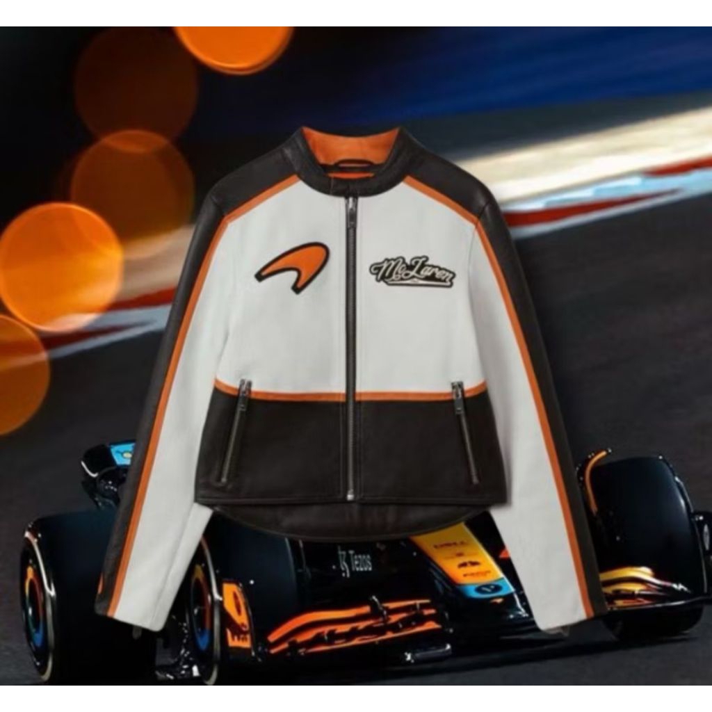 Jacket motor McLaren lether