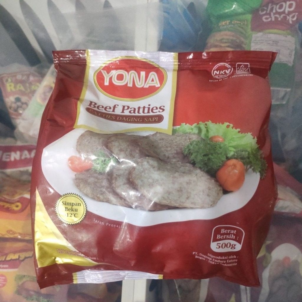 

Yona beef patties 500gr