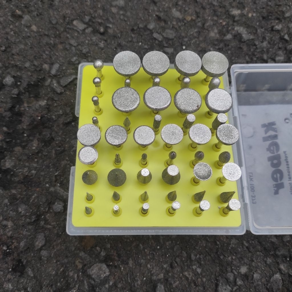 mata bor ukir 50 pcs mata bor mini gerinda set mata bor intan mini set