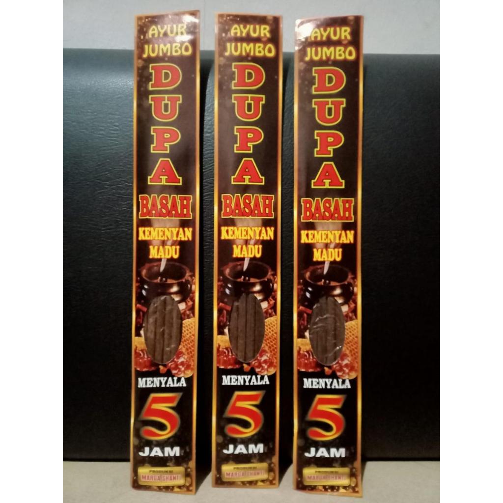 Ayur Jumbo Dupa Basah Aroma Kemenyan Madu 5 Jam Marga Shanti