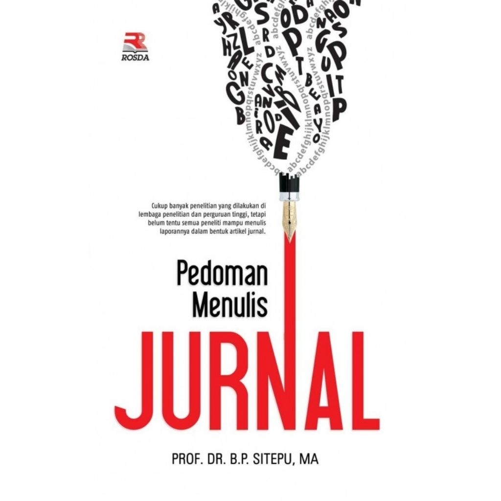 Buku Pedoman Menulis Jurnal Karangan Sitepu Rosda