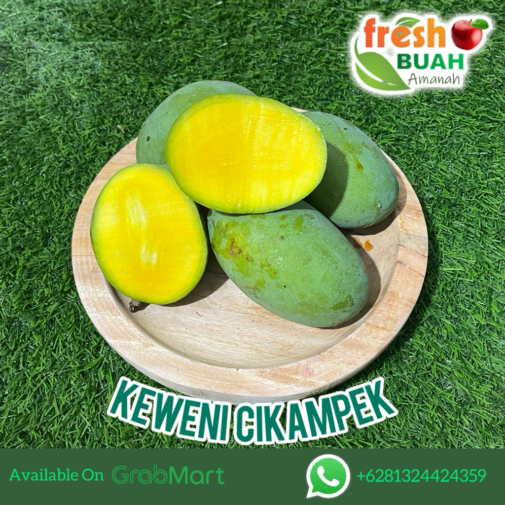 

Mangga Kaweni Cikampek 1kg 2kg | Promo Buah Segar | Fresh Buah Amanah
