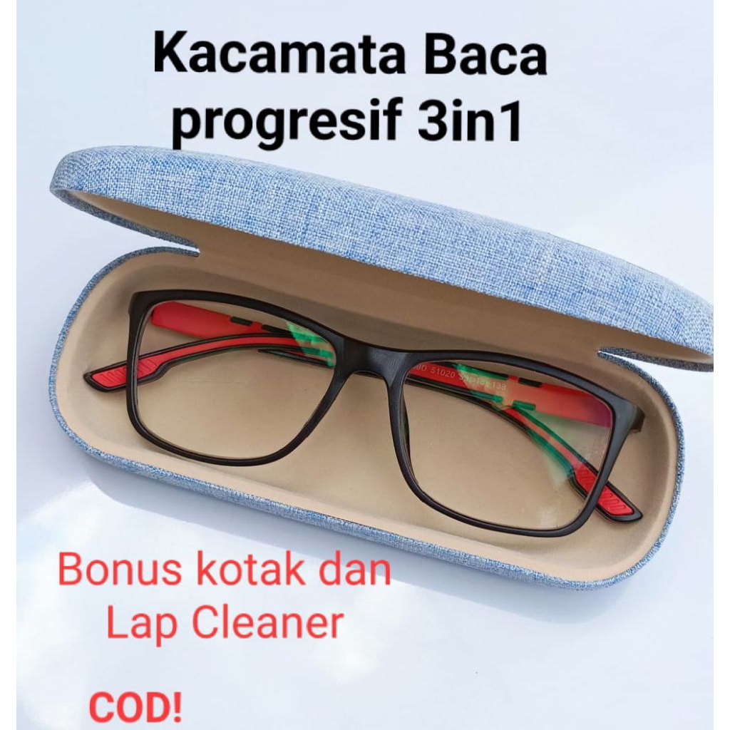 KACAMATA PROGRESIF BACA DAN JALAN SPORTY KACAMATA PROGRESIF PHOTOCROMIC ANTI RADIASI ANTI BLUERAY KA