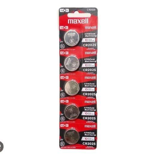 Baterai Maxell CR 2025 Maxell CR2025 Original Baterai Kancing Batre Battery