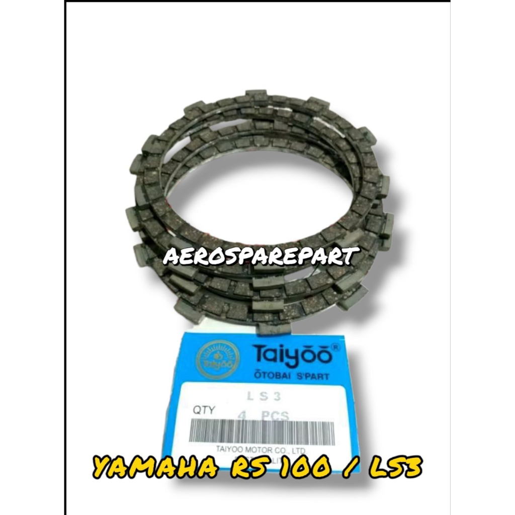 kampas kopling Yamaha RS100/LS3 Taiyoo