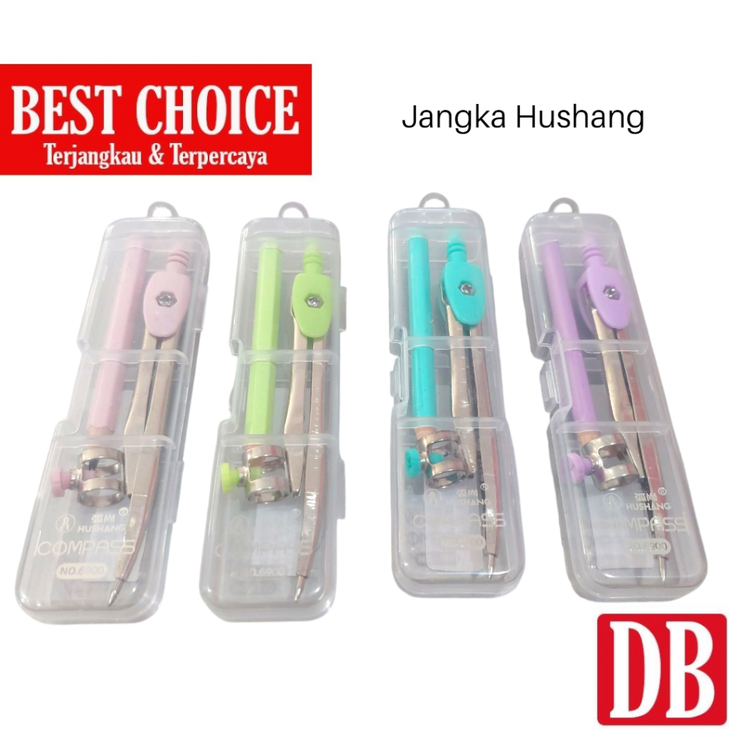 

Jangka / Math Set Compass Hushang No6900