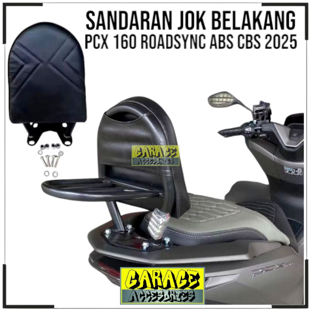 Sandaran jok PCX 160 Roadsync ABS CBS 2025