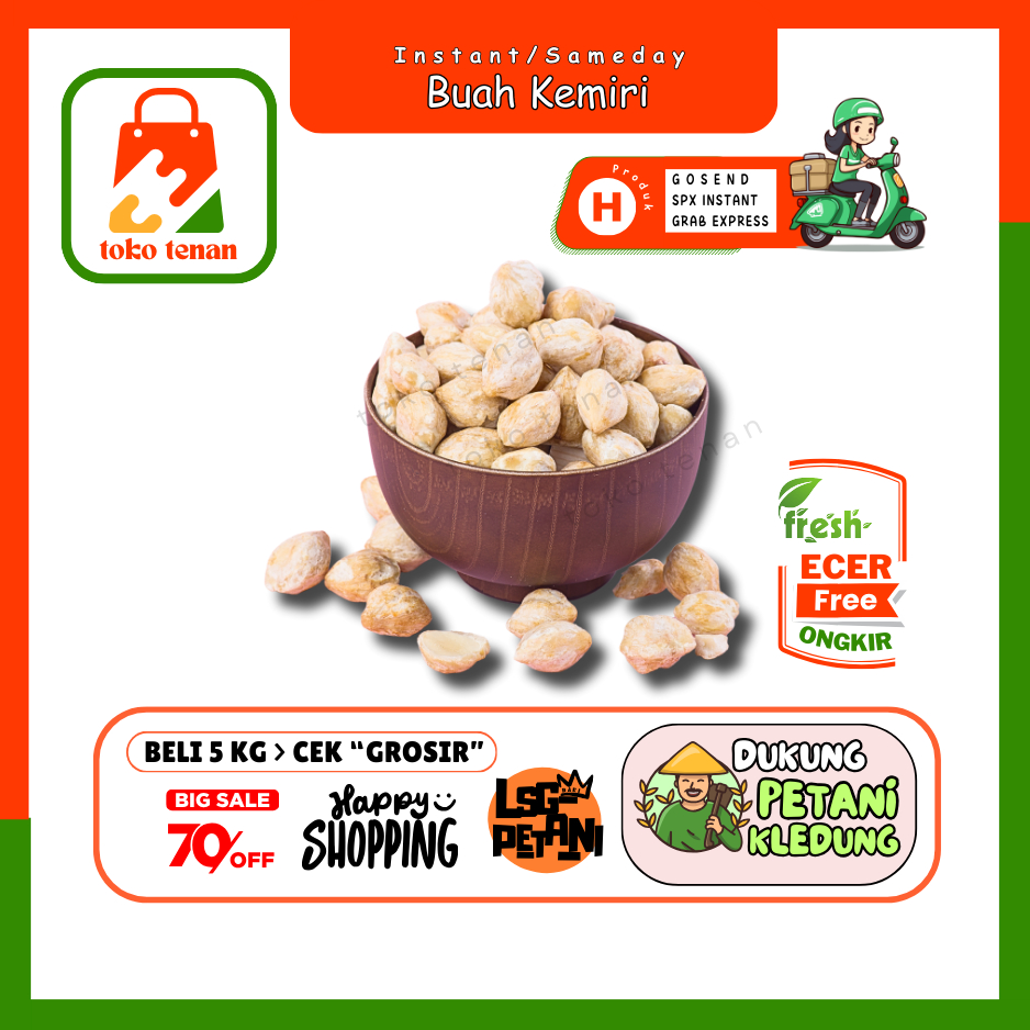 

Tokotenan // Kemiri -- Sayur Gunung Ecer (H)