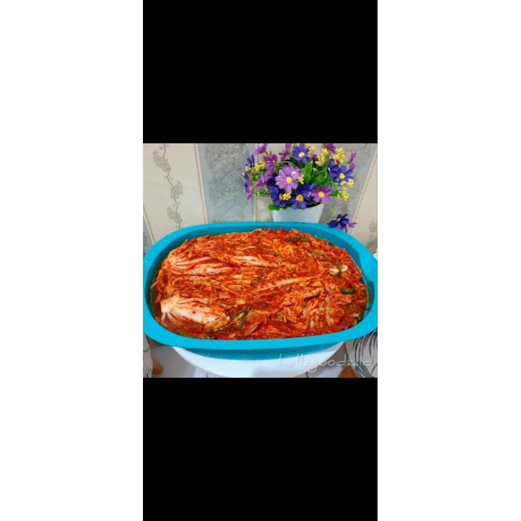 

KIMCHI SAWI KOREA HALAL FRESH HOMEMADE 250GR (BAECHU KIMCHI)