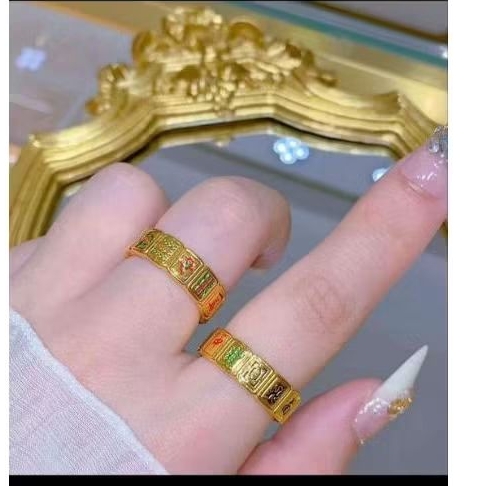 CINCIN EMAS 24K 24 KARAT HK 999 MAHJONG KEREN STYLISH