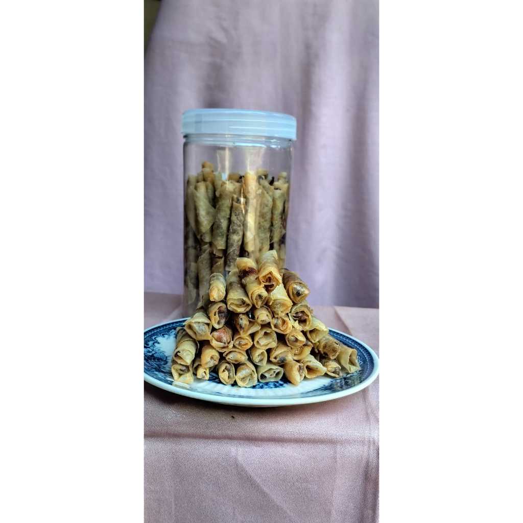 

Sale Gulung Pisang Aroma Enak Krispy Khas Tasikmalaya Cemilan Manis Lumpia Mini Renyah Bisa ( COD )