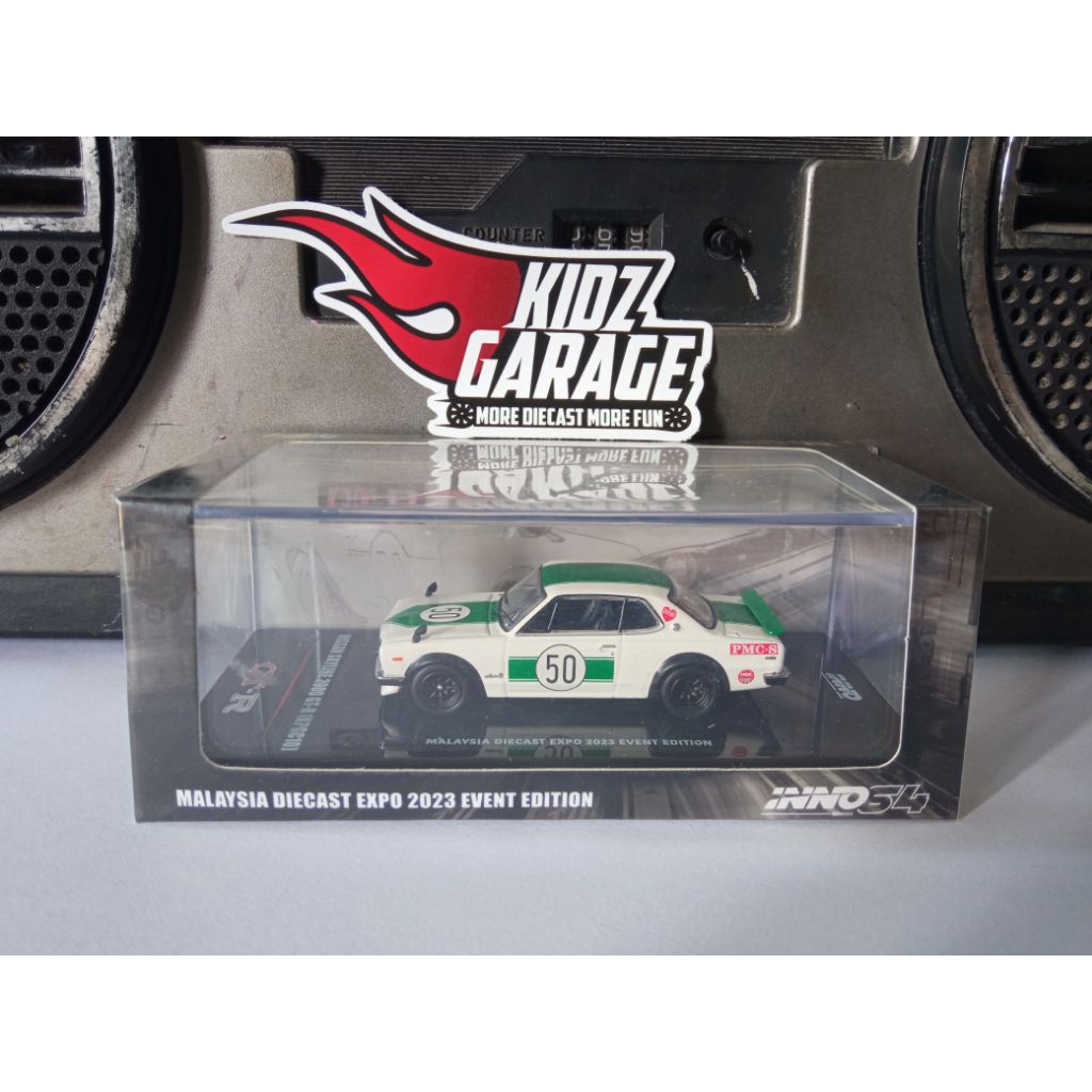 Inno64 Nissan Skyline 2000 GTR Malaysia Diecast Expo 2023