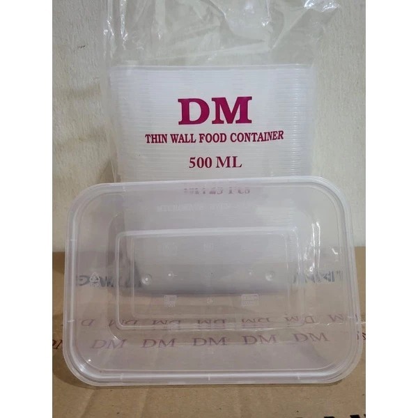 THINWALL 500ML REC/THINWALL DM 500ML REC ISI 25PCS