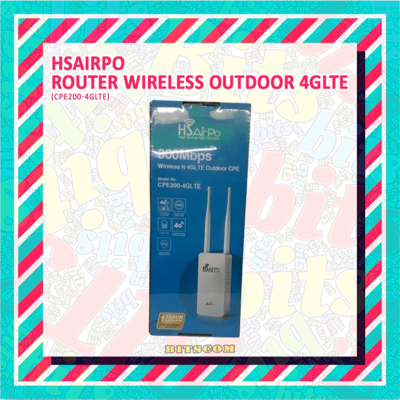 Router Wireless Outdoor Hsairpo CPE200-4GLTE