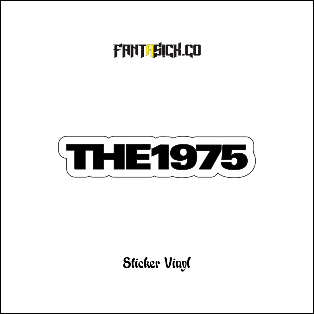 Sticker Band The 1975 Sticker Hp Sticker Laptop Sticker Tahan Air