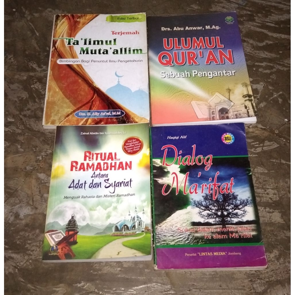 Preloved buku agama serba 10.000